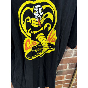 Cobra Kai Karate Kid Tee Shirt Men's Size XXL Black